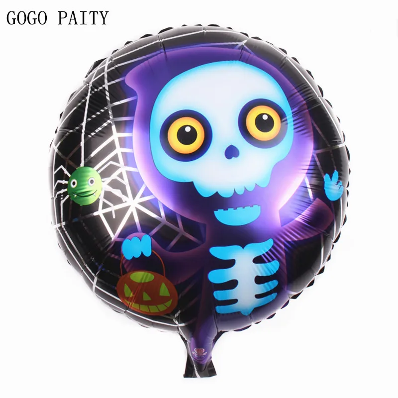 GOGO PAITY Бесплатная доставка 18 дюймовые фонарики с изображением скелетов для