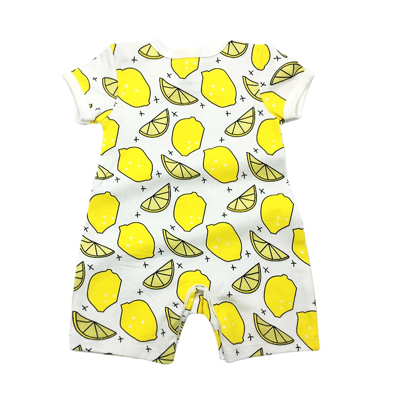 1 шт. детский хлопковый комбинезон с коротким рукавом на возраст 6 24 месяца| |