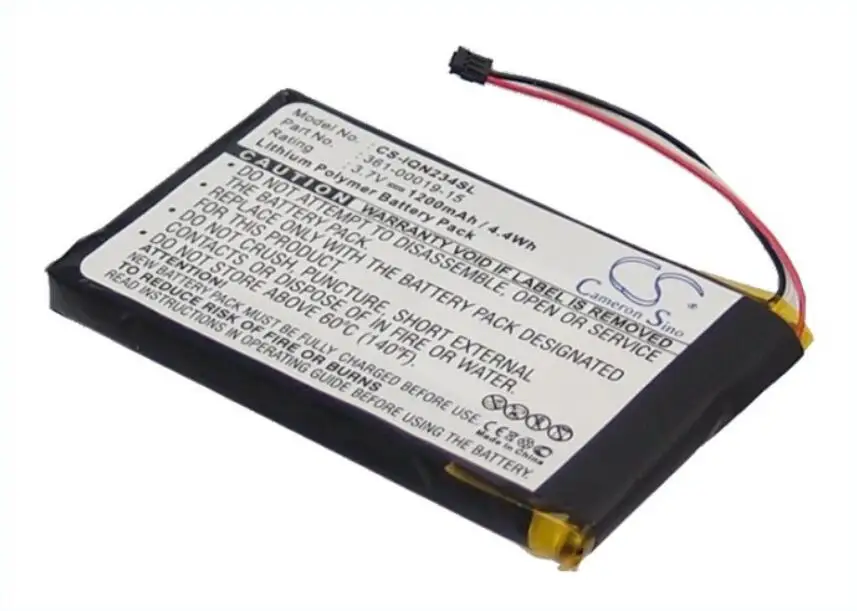 Аккумулятор Cameron Sino 1200mah для GARMIN Nulink 2340 2390 361-00019-15 батарей | Мобильные телефоны и