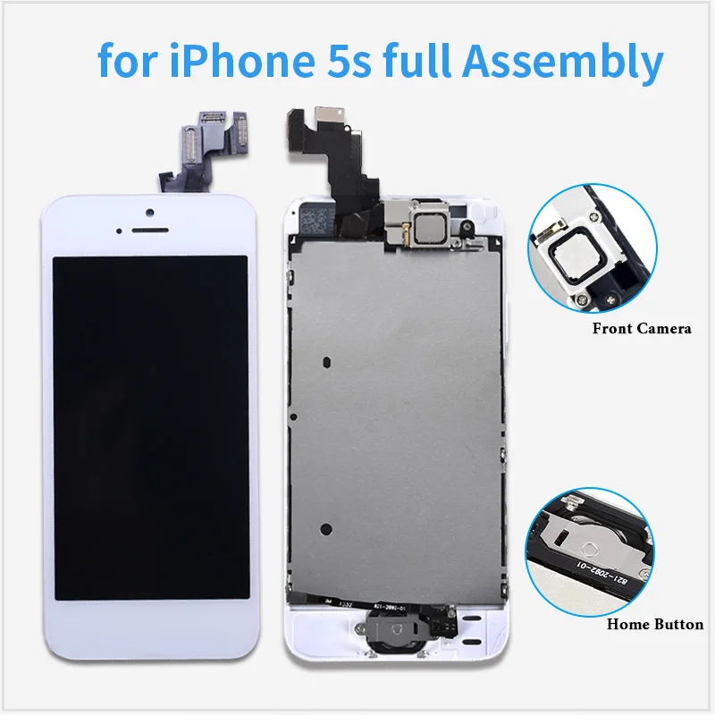 ЖК дисплей AAA для Iphone 5s сенсорный экран A1453 A1457 A1530 A1533 A1528 дигитайзер в сборе +