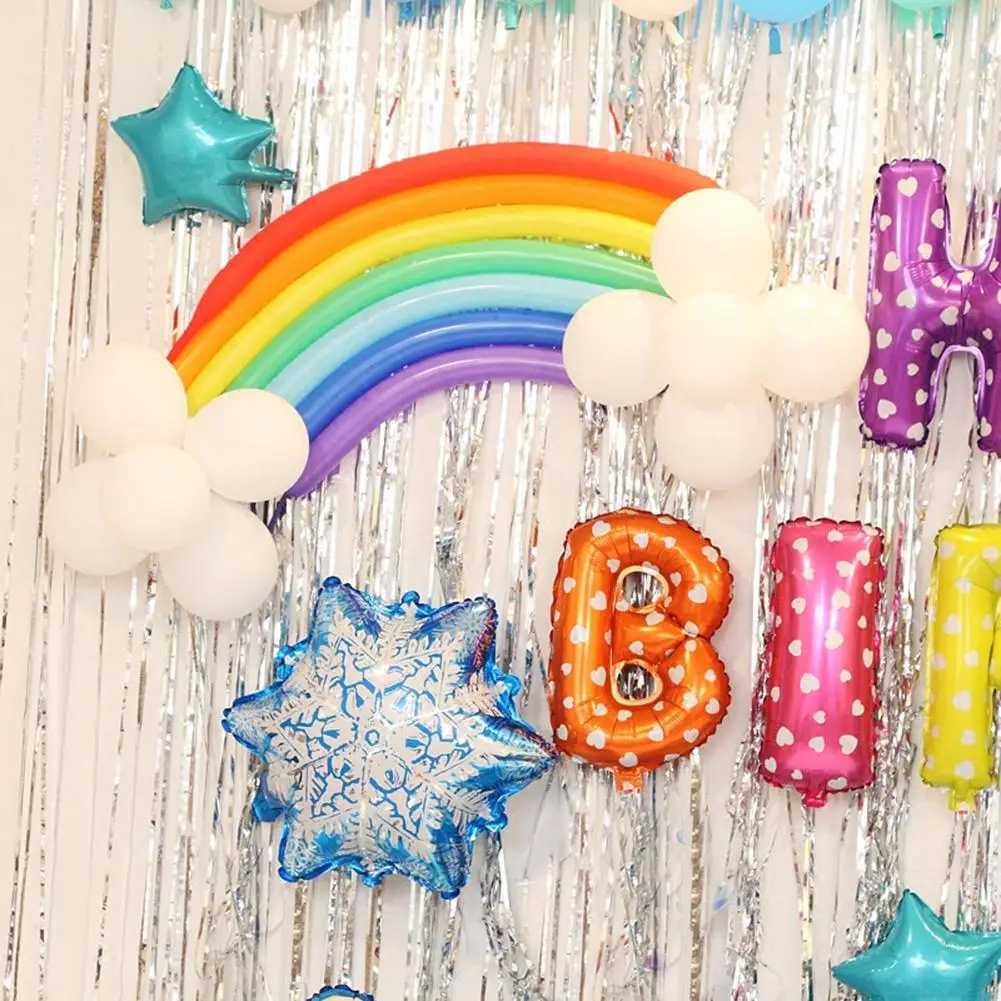 5 шт 20 дюймов синие снежинки фольги Воздушные шары Замороженные Рождественские