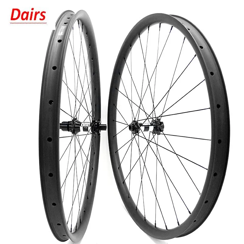 29er Mtb дисковые карбоновые колеса XC 30x24 мм бескамерные mtb DT swiss 350 прямой Тяговый boost