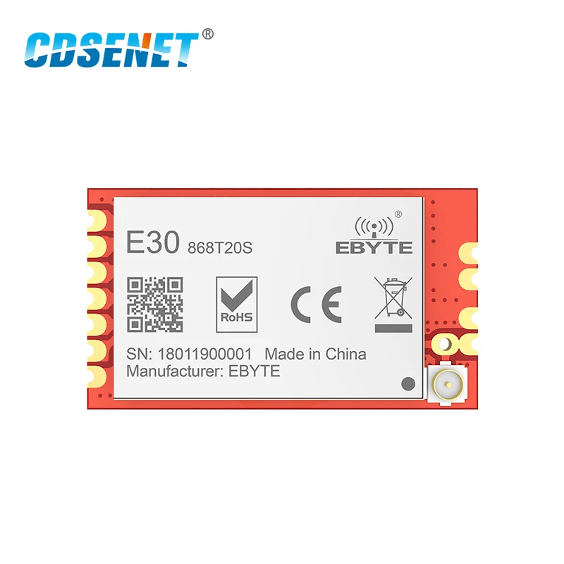 868 МГц SI4463 rf модуль беспроводной трансивер CDSENET E30 868T20S 20dBm SMD приемник передатчик