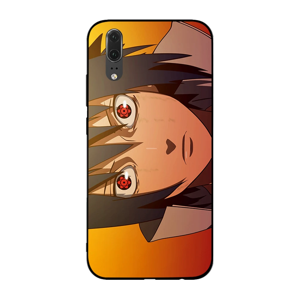 Naruto naruto in black and red style for Huawei P8 P9 P10 P20 P30 Lite Pro P Smart 2016 2019 TPU Soft Silicone | Мобильные телефоны