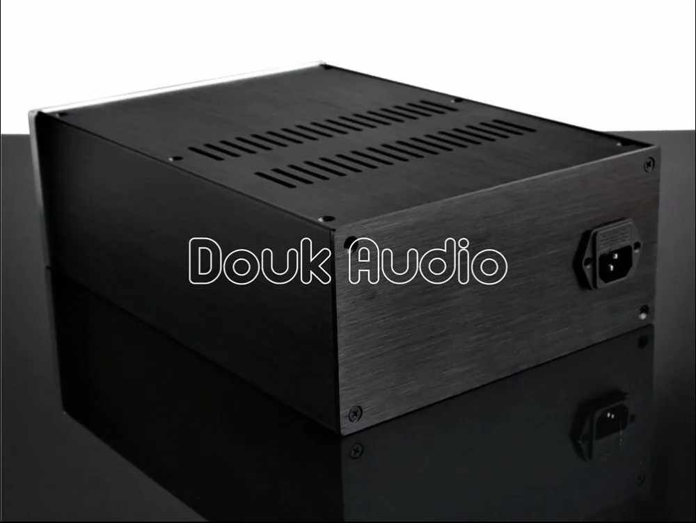 Алюминиевый корпус усилителя Douk Audio Pre Amp Box PSU чехол|amplifier enclosure|aluminium chassisaudio aluminum