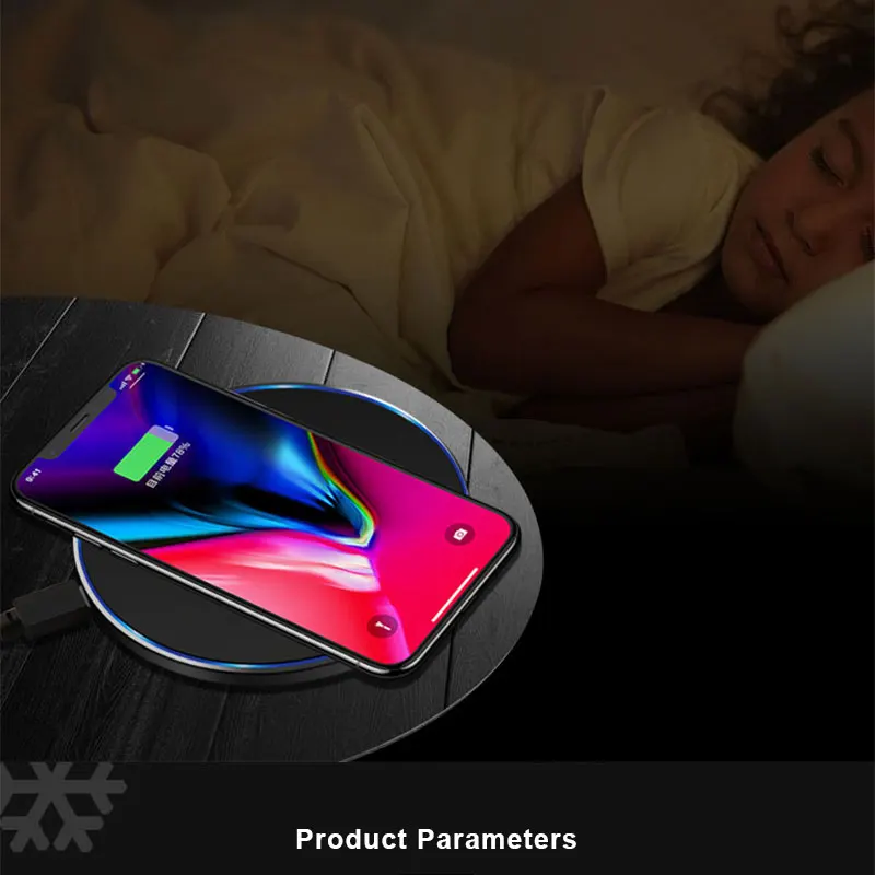 RZP Быстрое беспроводное зарядное устройство для Apple iPhone 11 Pro Xs Max XR X 8 Plus samsung Note10 S9 S10 Plus Беспроводное зарядное устройство для телефона