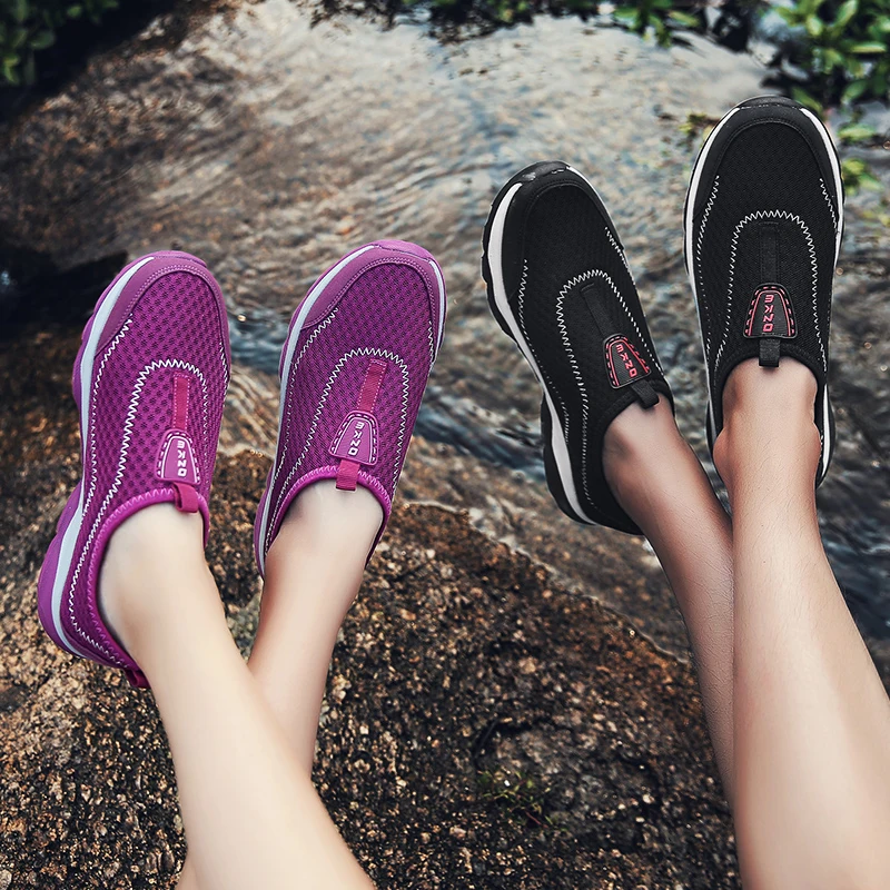 Weweya унисекс Aqua водонепроницаемая обувь Для женщин открытый плавательный вверх