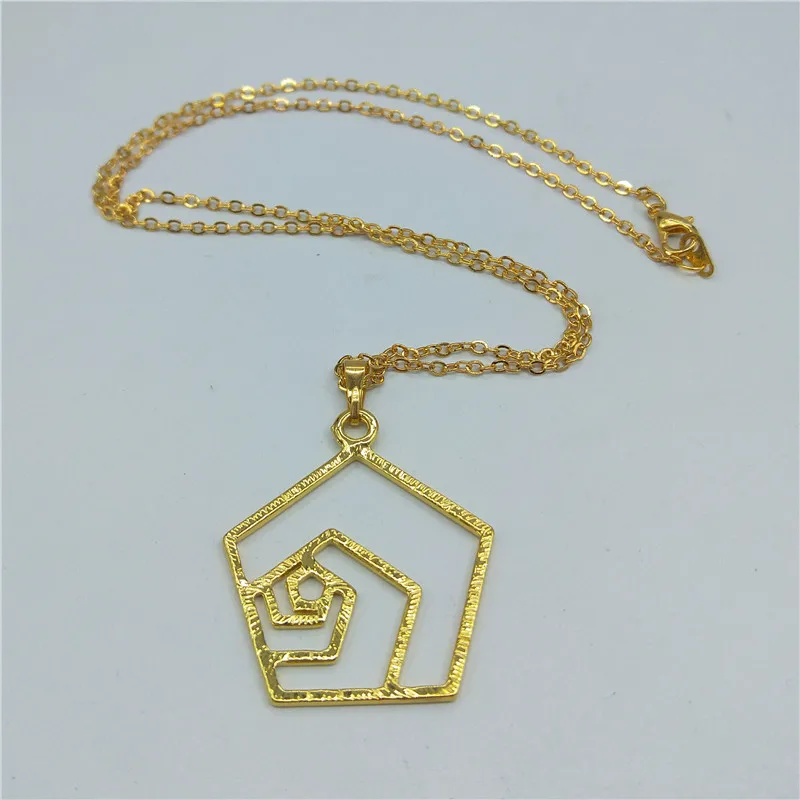 Ожерелье с геометрическим кулоном 4 цвета | Украшения и аксессуары