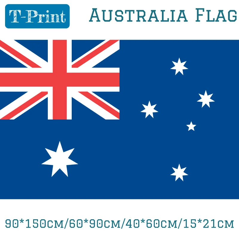 

90*150cm/60*90cm/40*60cm Australia Flag Polyester Aussie National Banner Home Decor National Day Sports games Banner / bandera