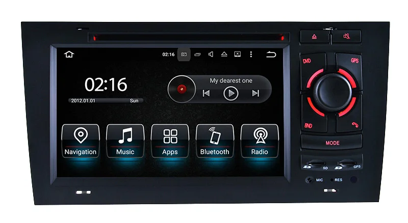 Android 8 0 7 1 автомобильный DVD GPS плеер навигация Восьмиядерный для AUDI A6 1997 2006 4G RAM 32G ROM