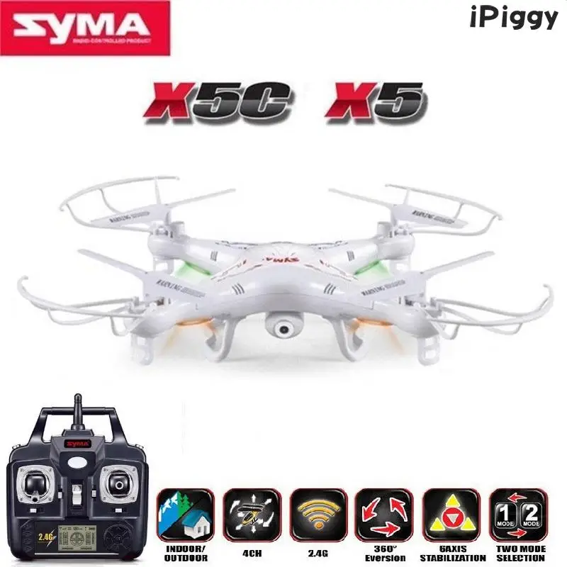 SYMA X5C (обновление версии) Дрон на ру без Камера e 6 Axis Дистанционное Управление