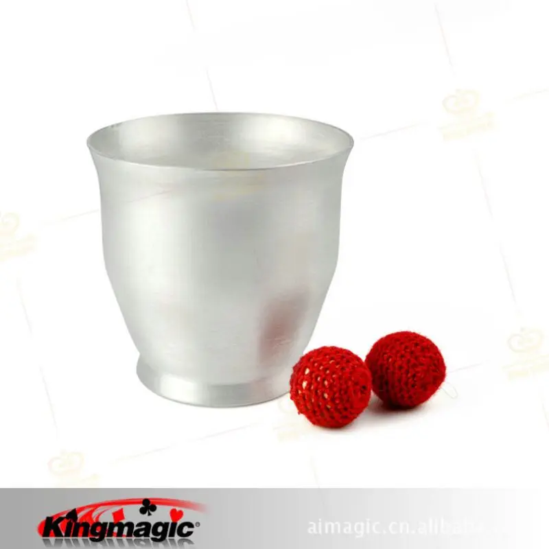 Алюминиевая отбивная чаша Классическая линия Магнитный Кубок Волшебные трюки