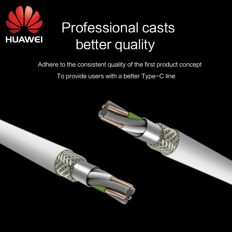 Huawei Supercharge type-C Cabel P30 Pro P 20 p 10 mate10 p9 P9 Plus 5A быстрое зарядное устройство USB 2,0 type C Originele