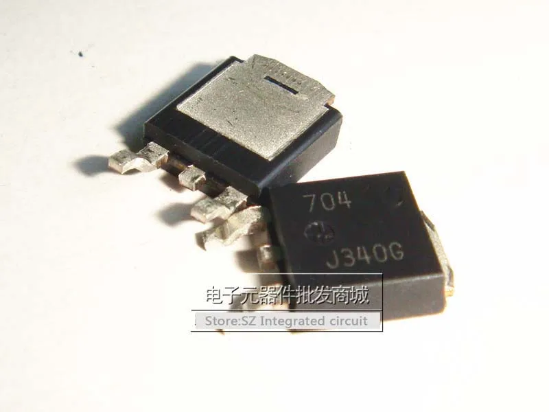 10 шт./лот MJD340 MJD340T4G MJD340TF J340G СОТ 252 новый оригинальный|Интегральные схемы| |
