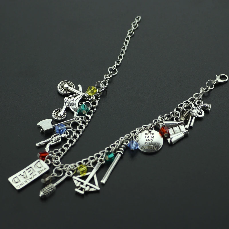 Feimeng ювелирные изделия ТВ сериал Ходячие мертвецы браслет арбалет топор зомби