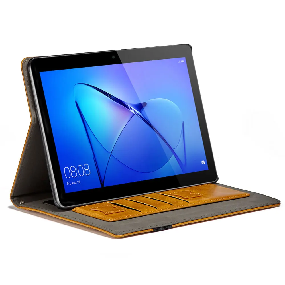 Чехол-накладка для huawei MediaPad T3 10 AGS-W09 AGS-L09 AGS-L03 чехол-подставка для планшета с держателем на ручном ремне умный чехол с функцией автоматического сна