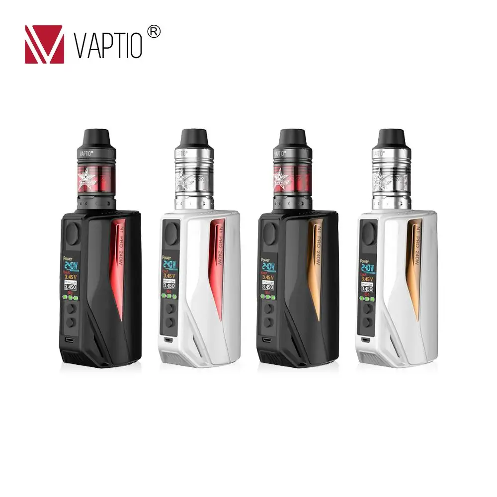 Горячая Распродажа Vaptio N1 Pro 240W Lite комплект электронных сигарет vape мод с 0 91