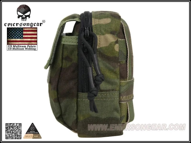 Emerson gear спортивное оборудование Поясная Сумка Molle военный Пейнтбольный боевой чехол для переноски EM8338 Multicam черный
