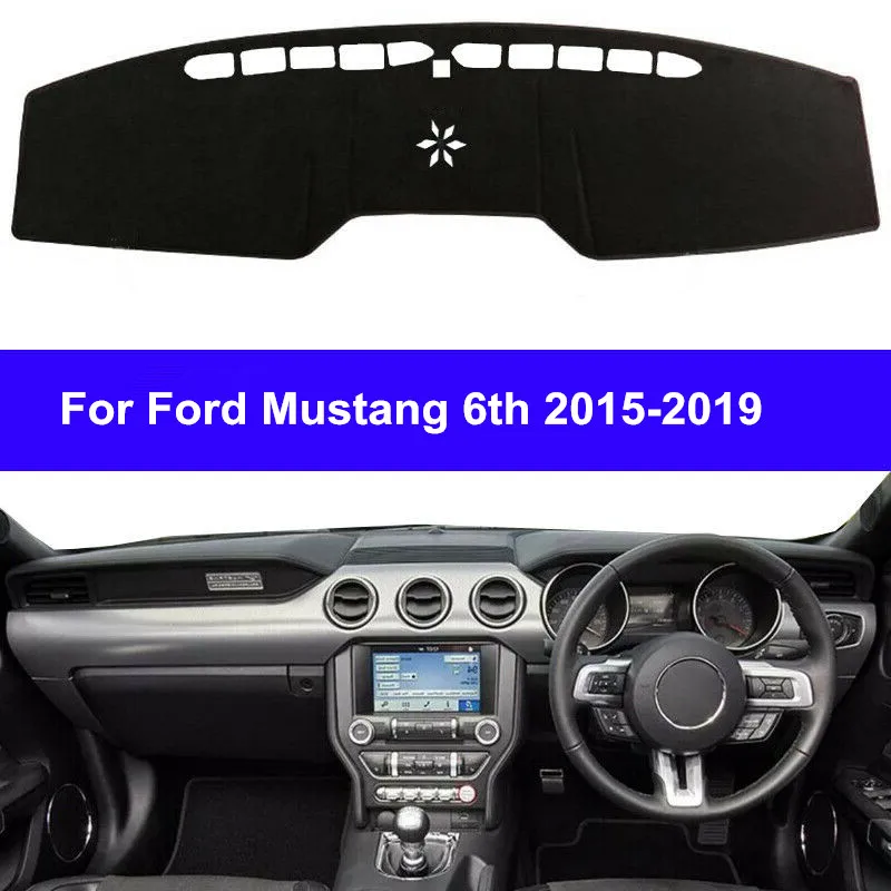 Коврик для приборной панели автомобиля коврик Солнцезащитный ковер Ford Mustang 2015 2016