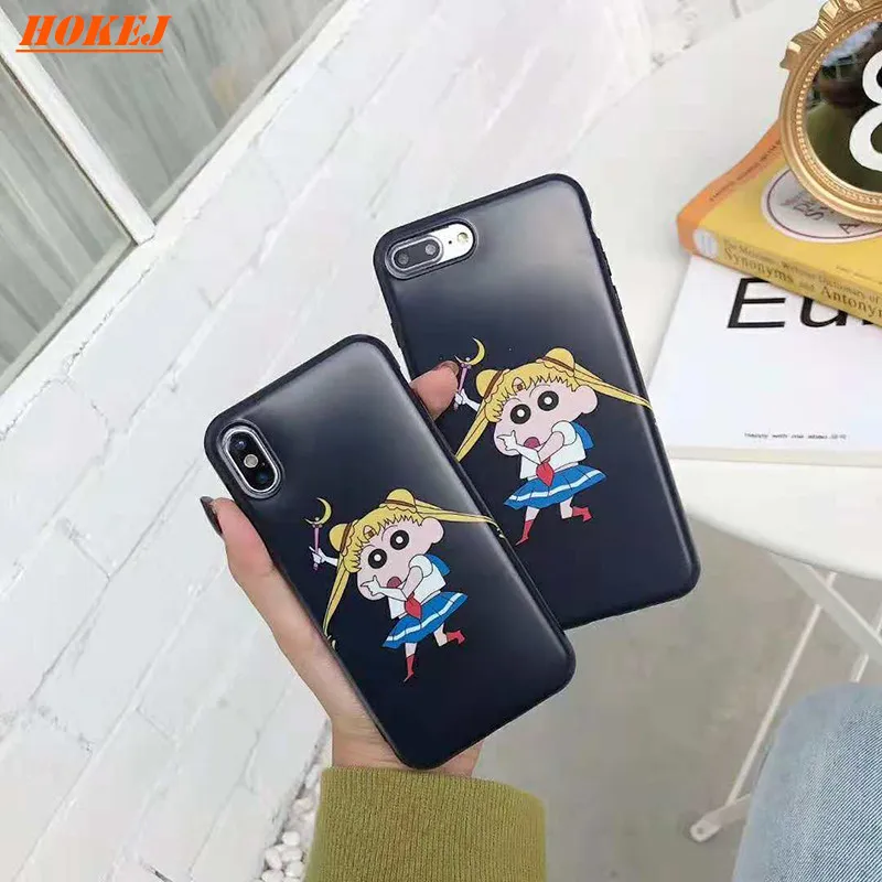 HOKEJ новый мультфильм девушка шаблон матовый мягкий корпус IMD Высокое качество для