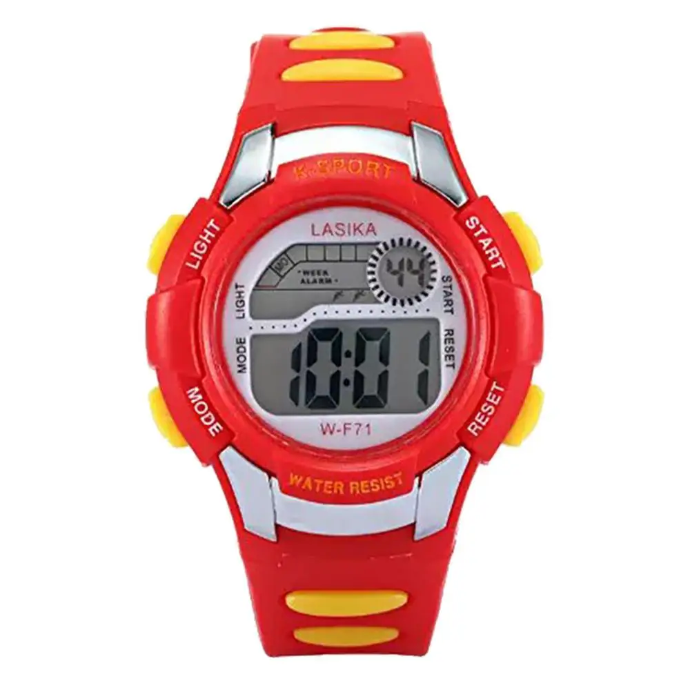 

Hot Selling Children Kids Boy Watches Digital Dial Unisex Quartz Alarm Sports Electronic Quartz Sport Watch Shock WristWatch@55