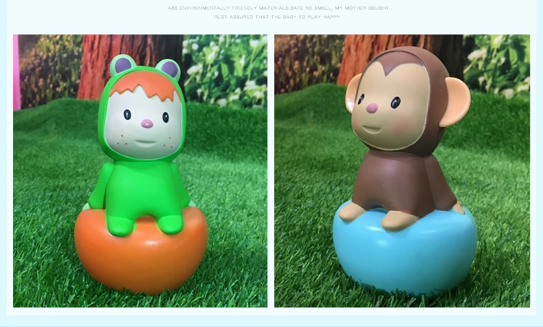 Smoby Младенческая игрушка-неваляшка детская игрушка-погремушка для раннего образования обучающая игрушка лягушка подарок на день рождения