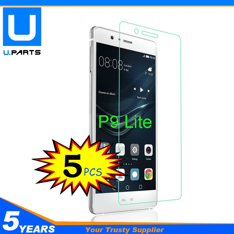 5 шт./лот закаленное стекло для Huawei P9 Lite VNS-L21 VNS-L22 VNS-L23 VNS-L31 VNS-L53 экран протектор