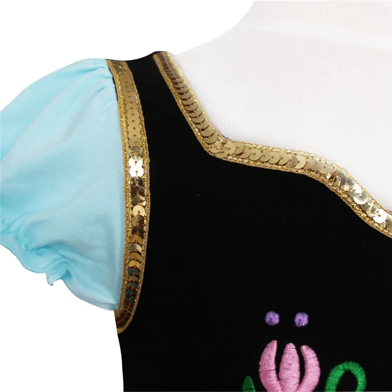 Детское балетное платье IIXPIN для девочек принцессы Анны косплея трико Одежда