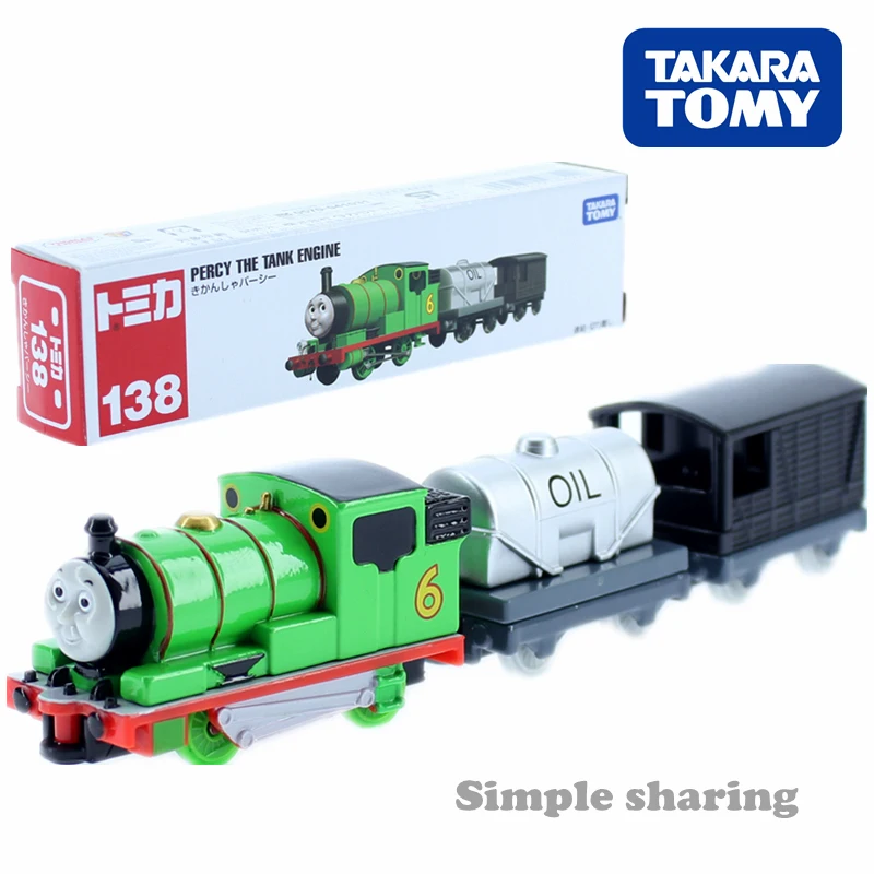 Takara Tomy томика Перси Танк двигатель поезд модель комплект Аниме Фигурка литья под