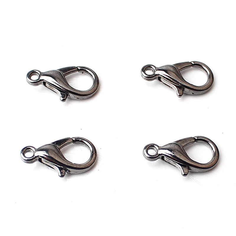 100 шт./лот браслет с застежкой в виде Омаров из розового золота серебра бронзы