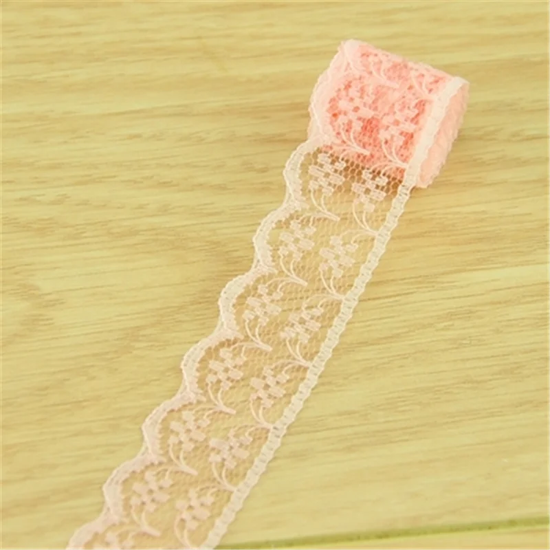 Бесплатная доставка 20 мм ширина Смешанная дешевая кружевная ткань обрезанная