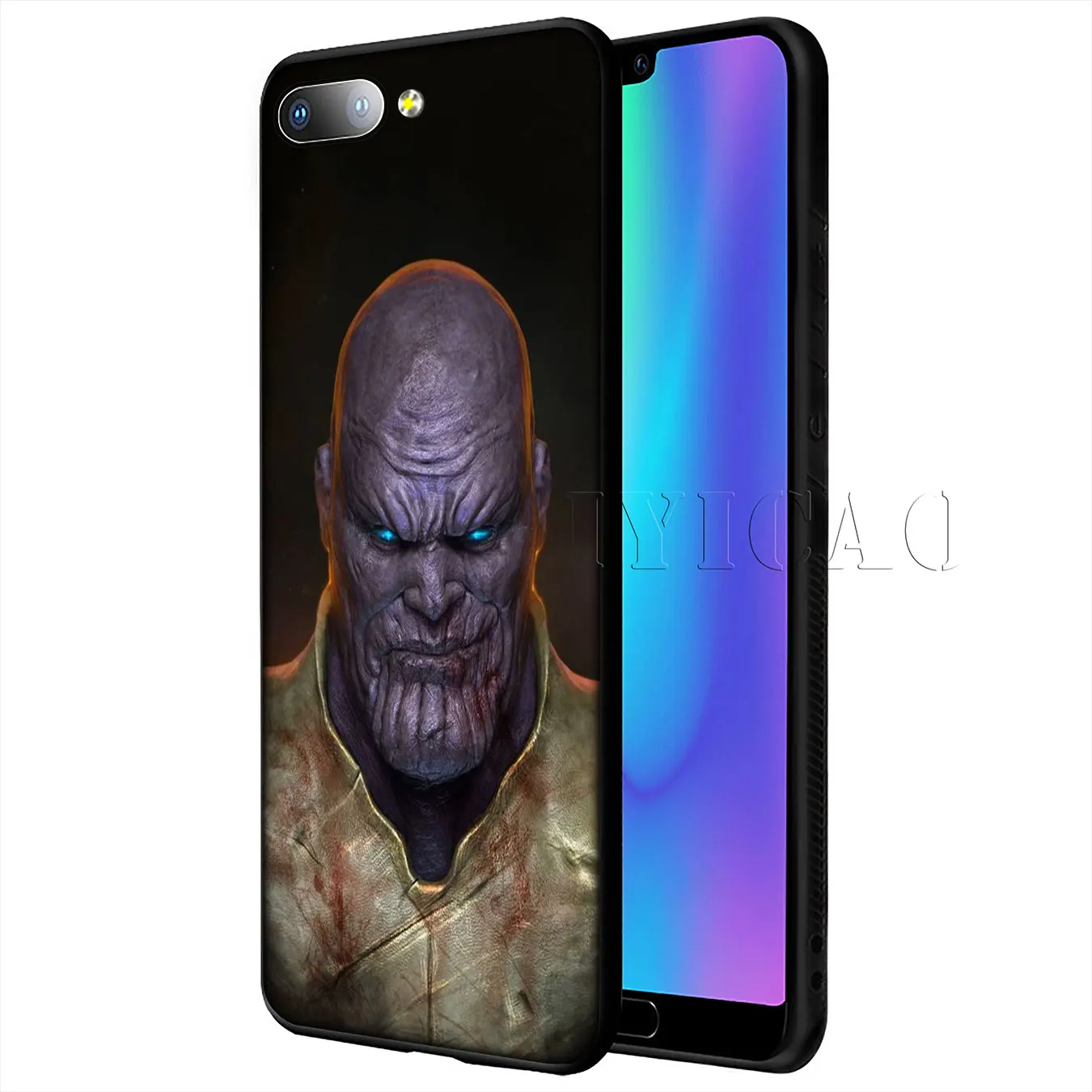 Мягкий силиконовый чехол с логотипом IYICAO Marvel Superheroes для Huawei Y9 Y7 Y6 Prime 2019 Honor 20 8C 8X 8 9