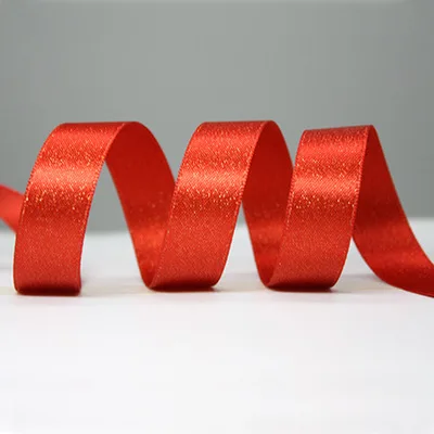235 satin ribbon 1-1/" Двойной уход за кожей лица атласными лентами золотой блестящий сатин ленты 38 мм 20 ярдов на свадьбу для упаковки подарков DIY тканевая лента - Цвет: 235 satin ribbon
