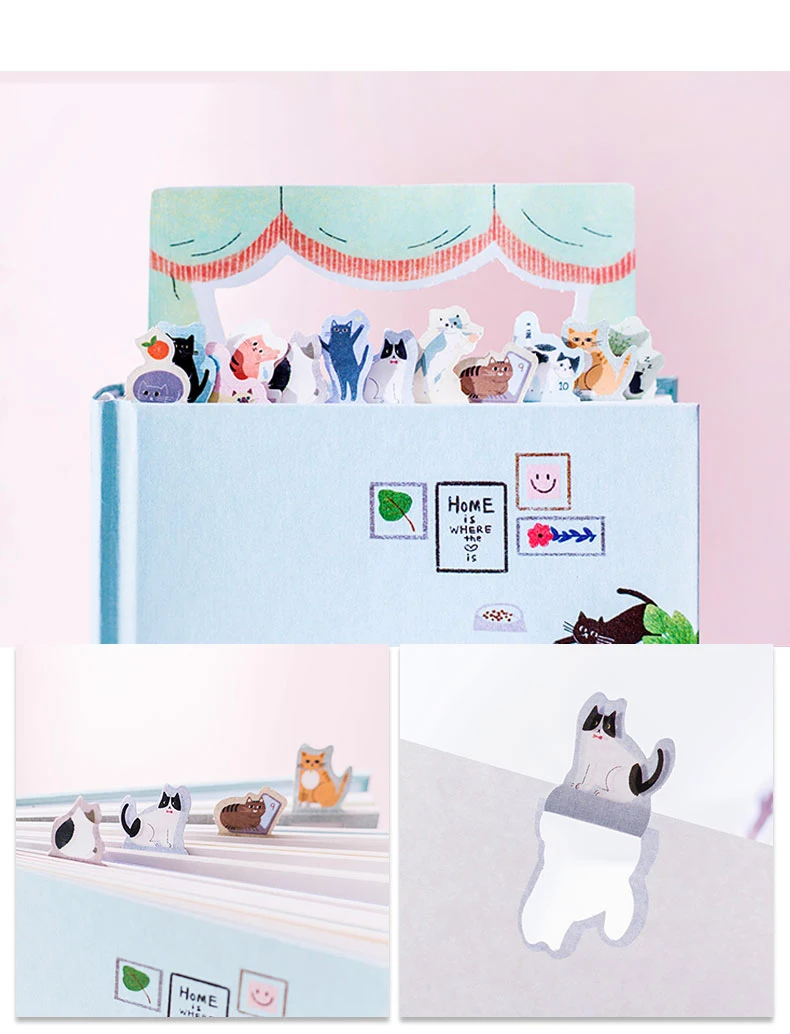 Kawaii Cat личный дневник планировщик в твердом переплете цветные Страницы Дневник Книга тетрадь Еженедельный расписание милые корейские Канцтовары Цветочная программа