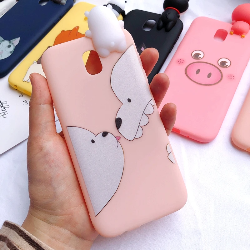 7 J5 J7 3D чехол etui samsung Galaxy J5 чехол кавайный проект "Медвежонок" Единорог "и силикона с откидной крышкой для Fundas samsung J3 J5 J7 чехол для телефона - Цвет: 7