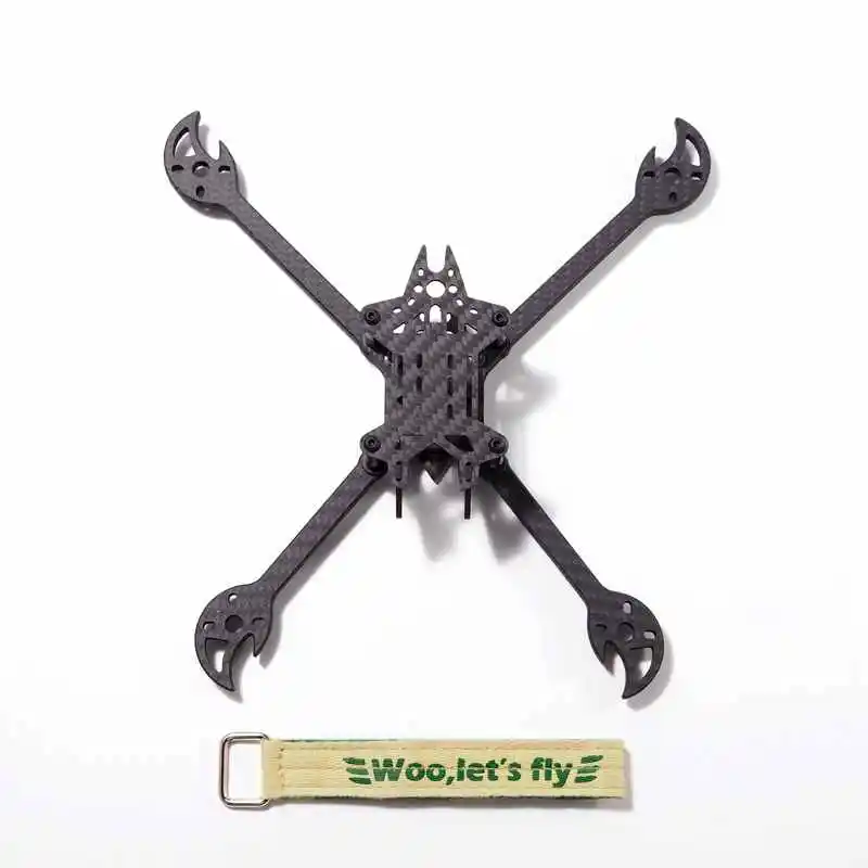 FLYWOO вампиры 230 мм Рамка комплект 5 дюймов карбоновое волокно рычаг для Foxeer Predator Mini
