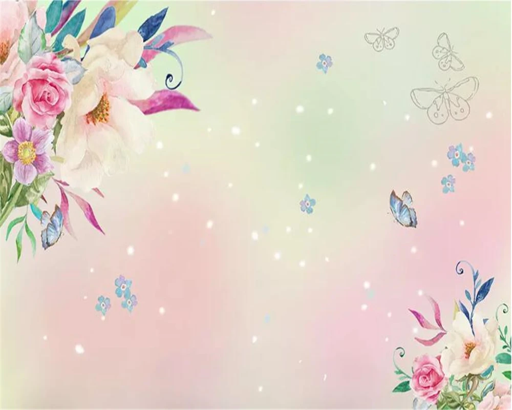 

beibehang wallpaper for walls 3 d Fantasy modern minimalistic 3D flower wallpaper TV background wall wallpapers for living room