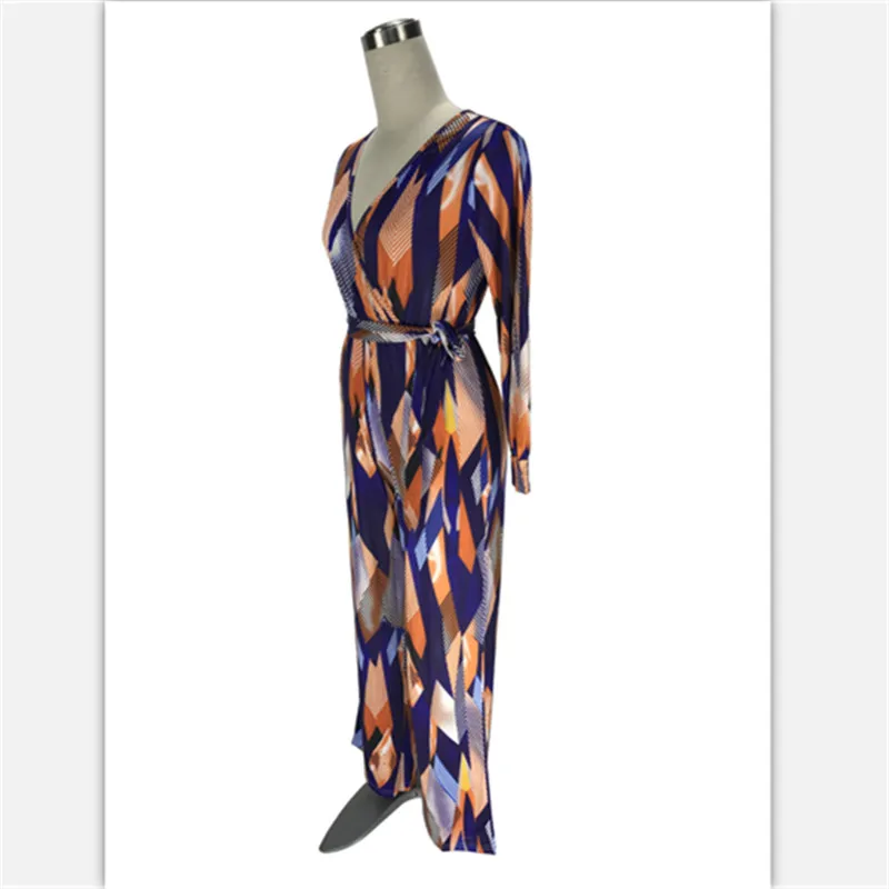

2019 new arrival fashion women jumpsuits & rompers loose sexy casual prints jumpers European and American style hot selling