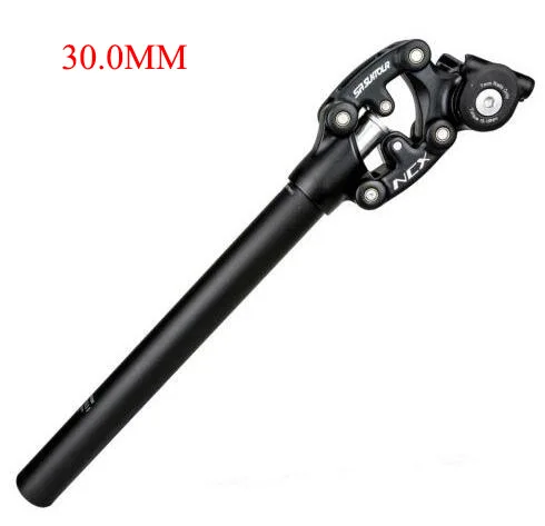 black 30.0mm Suntour NCX амортизационная вилка/подседельный стойка сидения для горного велосипеда 27,2/30,0/30,4/30,9/31,6 мм* 350 мм mtb подседельные штыри черный, серебристый цвет - Color: black 30.0mm