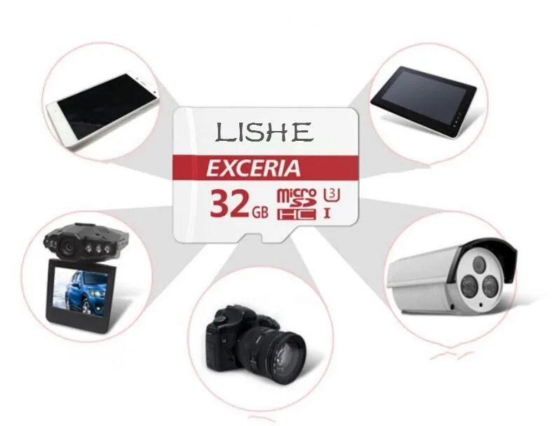 Tf карты Class 10 UHS-3 32 ГБ 64 128 Micro SDXC U3 TF флэш-памяти для хранения данных SD UHS-3For Samrtphone PC |