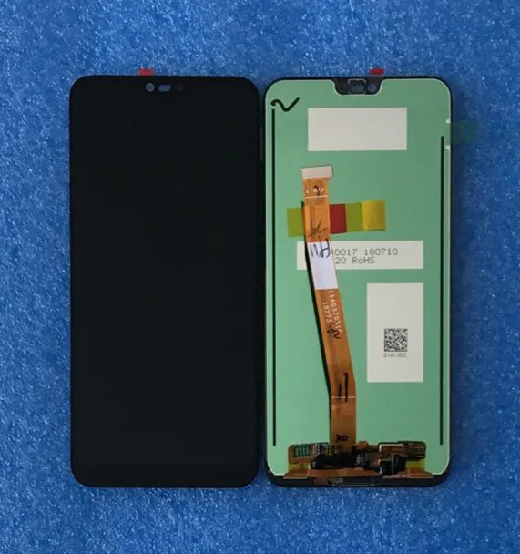 Для 5,8" huawei Honor 10 Axisinternational ЖК-экран+ сенсорная панель дигитайзер+ отпечаток пальца для Honor 10 дисплей