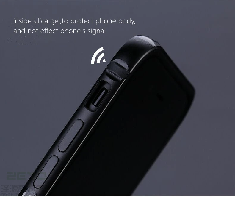 Металлический бампер для iphone6/i 6s/i6 Плюс/i 6s Плюс/iX, средний защитная рама взрывоустойчивой Coque Capinha, al сплав+ силиконовые
