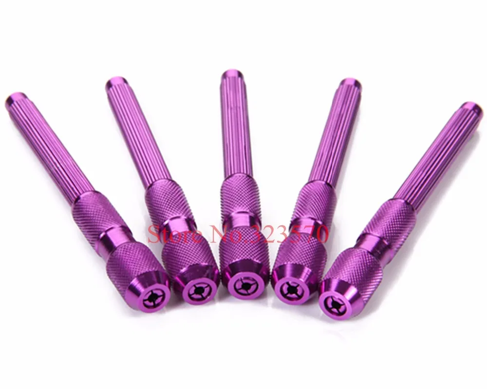 

5pcs Purple Tattoo Pen Holders for Skin Surfer Stencil Outling Pen Supply -- TA-110-PE