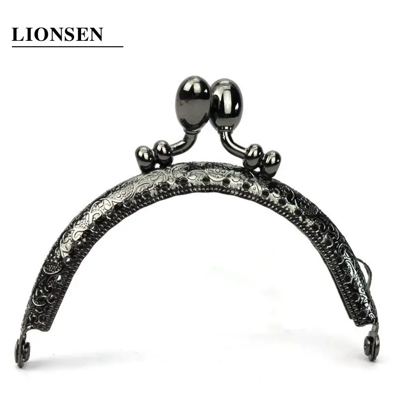LIONSEN 8 5 см в стиле ретро приблизительно для сумки клатча с застежкой виде поцелуя