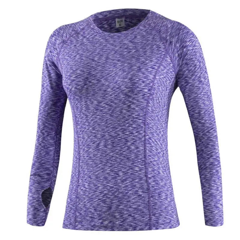 2017 Женская длинная футболка-худи спортивная одежда для фитнеса женщин