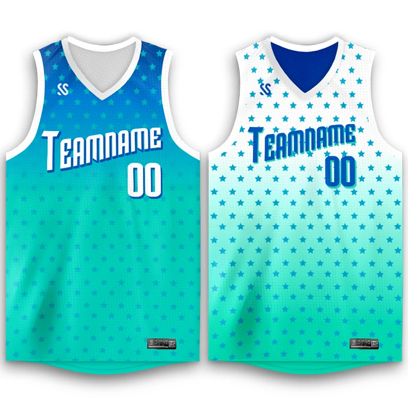 Reversible Custom Men's Youth Basketball Jersey Double-sided Suit Shirt Print Sportwear Summer Team Game Set Clothes Uniforms