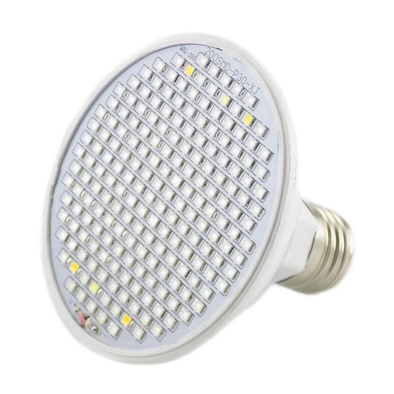 2 шт. светодиодные лампы полного спектра для выращивания растений 200 светодиодов