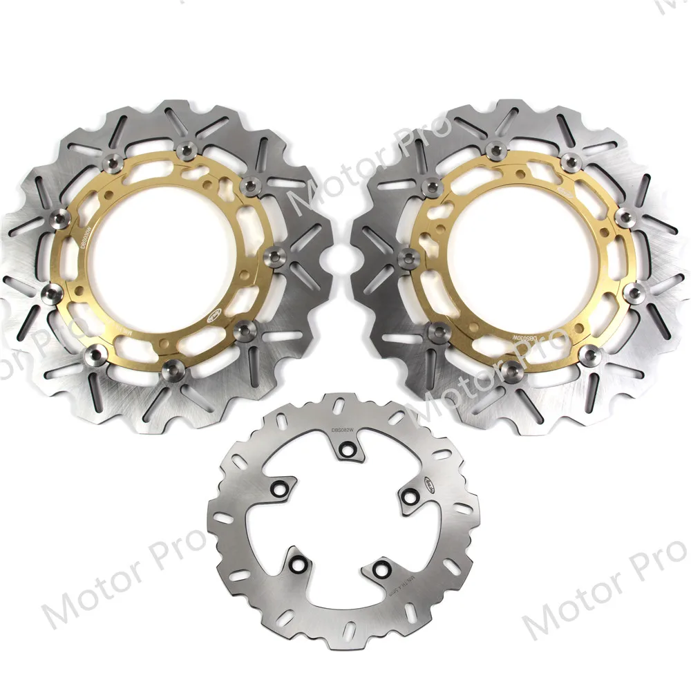 For Yamaha FZ6 Fazer 2004 - 2008 S2 Front Rear Brake Disc Disk Rotor Kit Motorcycle Accessories CNC Aluminum 2005 2006 2007 | Автомобили и