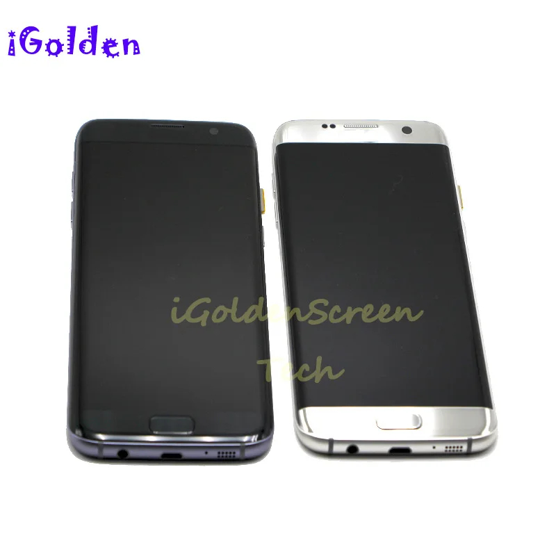 ЖК дисплей G935F для SAMSUNG GALAXY S7 EDGE G935A дигитайзер в сборе Galaxy G935FD + сенсорный экран