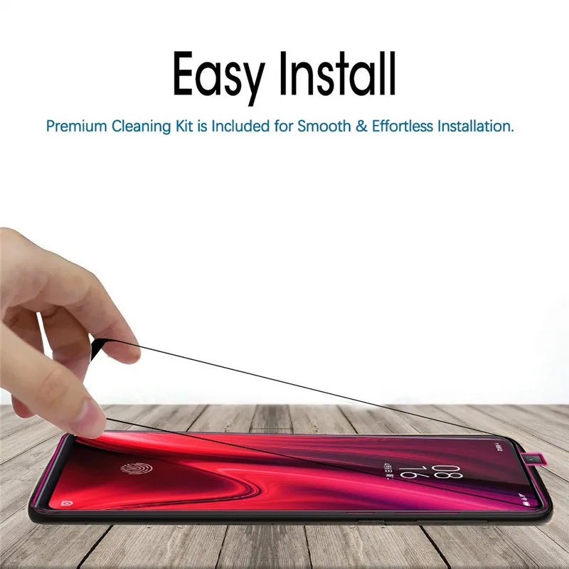 2 шт. 9D полное покрытие защитное стекло Flim на для Xiaomi mi 9t mi9t Redmi K20 Pro полный клей